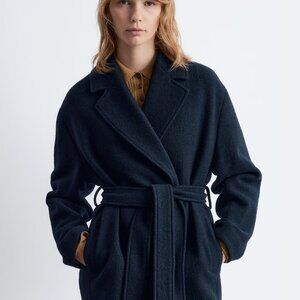 & Other Stories Belted Wool Coat